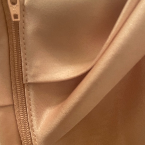 Aline evening blush colored dress - Picture 12 of 16